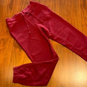 Red Sweatpant Joggers